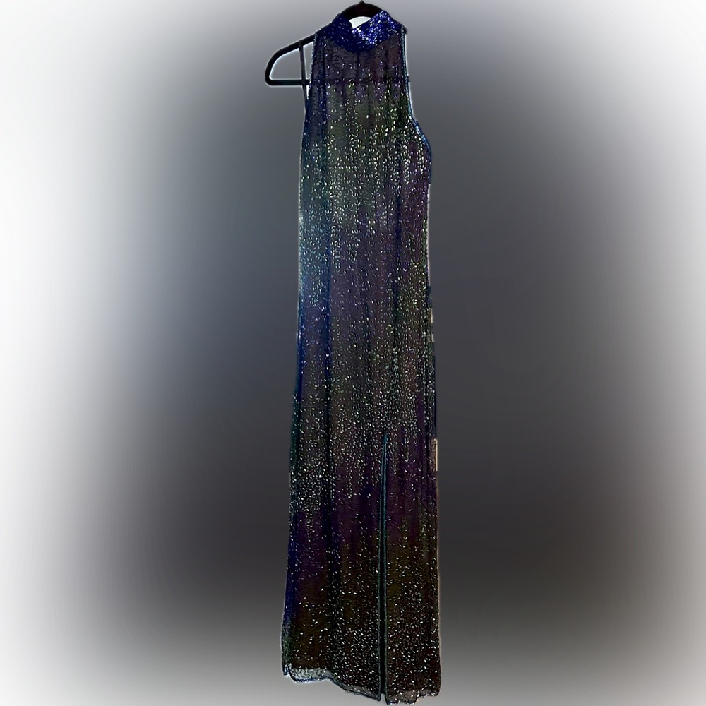 Jennifer Evening Handmade Beaded Size 10 Dress